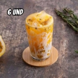 Jogo de Copos de Vidro 227ml 6 Peças Haus Concept Waffle