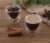 Jogo de Copos de Vidro de Café 80ml 4 Peças Nell Parede Dupla