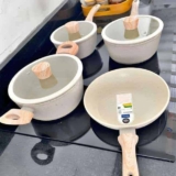 Jogo de Panelas 4 Peças com Fundo de Indução Antiaderente Ceramic Life Sirius Brinox – Vanilla