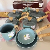 Jogo De Panelas Com 10 Peças Mimo Style Pratic Cook Verde