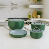 Jogo De Panelas Indução 4 Peças Berlin Verde Casambiente