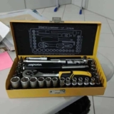 Jogo de Soquetes e Ponteiras, Encaixe de 1/4″, com 33 Peças, Vonder VDO773