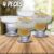 Jogo de Taças de Sobremesa de Vidro 300ml – 4 Peças Ruvolo Cancun