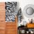 Jogo de Toalhas Banhão 5 Peças Fio Tinto África Zebra –  Home Basics