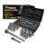 Jogo Soquetes Sextavado C/ Catraca 40 Pcs C/ Estojo 5131/5414 – Titanium