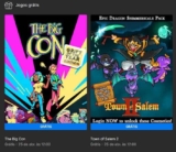 Jogos grátis Epic Games