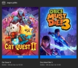 Jogos grátis Epic Games