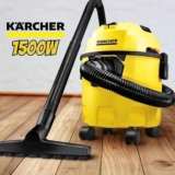 Kärcher Aspirador WDL 1 3 em 1 – Aspira Pó e Água + Função Soprador. Compacto e Portátil – Com alcance de 7,5 metros. Potência de 1500W 220v