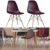 Kit 02 pcs cadeira charles eames wood design nf + garantia – – Cds ( 5 cores )
