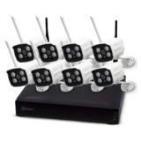 Kit 08 Câmeras Infra 1080P + 1 NVR 8 Canais 1080P HD KaBuM! Smart – KBSK008