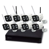 Kit 08 Câmeras Infra 1080P + 1 NVR 8 Canais 1080P HD KaBuM! Smart – KBSK008