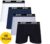 Kit 10 Cueca Boxer Algodão Sortida Sport Box Lisa SP72
