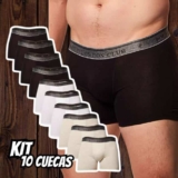Kit 10 Cuecas Boxer Cotton Ótima Qualidade Polo London Club