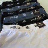Kit 10 Cuecas Boxer Lisa Polo Wear Sortido