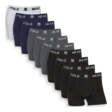 Kit 10 Cuecas Boxer Polo Wear Masculina Sem Costura