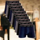 Kit 10 Cuecas Sandrini Algodão Elastano Box Masculinas Adulto