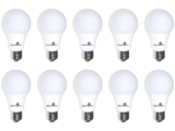 Kit 10 Lâmpadas de LED Bulbo E27 Gaya Branco Frio – 12W 6500K 6476
