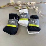 Kit 10 Pares Meias Lupo Cano Médio Alto Academia Original