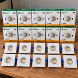 Kit 10 Spot Luminária 7w Qd Rd Frio 6500k Quente 3000k