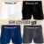Kit 12 Cuecas Boxer Reebok Masculinas Microfibra Adulto Box Sem Costura
