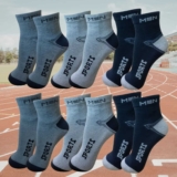 Kit 12 Pares Meias Cano Medio Casual Atacado Original