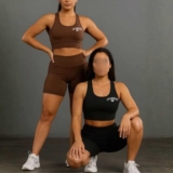 Kit 2 Conjunto Top E Shorts Academia Los Angeles