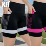 Kit 2 Shorts Feminino Academia Com Bolsos Laterais Conforto