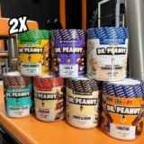 Kit 2x Pasta De Amendoim Dr Peanut 600gr +volume Muscular