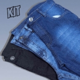 Kit 3 Calça Jeans Skinny Masculina Com Lycra Estica Muito Nf