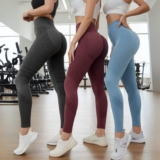 Kit 3 Calças Legging Empina Levanta Bumbum Fitness Academia