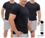 Kit 3 Camiseta Masculina Basica 100% Algodão 30.1 Premium