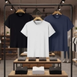 Kit 3 Camiseta Masculina Básica Lisa Algodão P/m/g/gg Origns