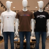 Kit 3 Camisetas Algodão Milano Paris Califórnia Masculina