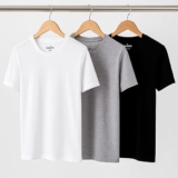 Kit 3 Camisetas Básicas Masculinas Sandrini Preto ou Sortido Algodão Premium Conforto Casual Dia a Dia