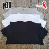 Kit 3 Camisetas Básicas Reserva