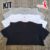 Kit 3 Camisetas Básicas Reserva