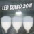 Kit 3 Lâmpadas Led Bulbo 20w E27 Branco Frio 6500k Bivolt