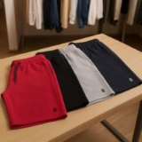 Kit 4 Bermuda Masculina Short Moletom Leve Caminhada Atacado