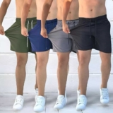 Kit 4 Shorts Masculino Praia Tactel Academia C Lycra Bermuda