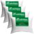 Kit 4 Travesseiros Antialérgico de Fibra Macio Lavável 45X65 bf Colchões