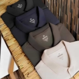Kit 5 Camisas Polo Básica Masculina Manga Curta Hering