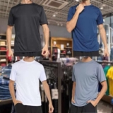 Kit 5 Camiseta Masculina Dry Proteção Solar UV Térmica Academia Treino Camisa Praia Camisetas