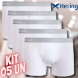 Kit 5 Cuecas Boxer Com Elástico Personalizado Hering