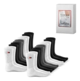 Kit 5 Pares Meias Cano Médio Algodão Masculina Alto Sandrini