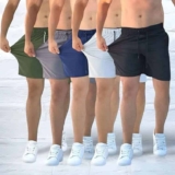 Kit 5 Shorts Masculino Praia C Lycra Tactel Academia Bermuda