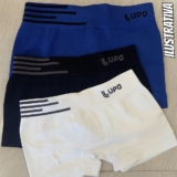 Kit 6 Cuecas Boxer Lupo Microfibra Sem Costura Box Original