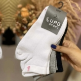 Kit 6 Pares De Meias Lupo Cano Curto Sport Algodão Feminino