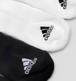 Kit 6 Pares De Meias Unissex Cano Baixo adidas