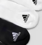 Kit 6 Pares De Meias Unissex Cano Baixo adidas