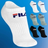 Kit 6 Pares Meia Fila Soquete Algodão Penteado Esportiva Cano Curto Adulto